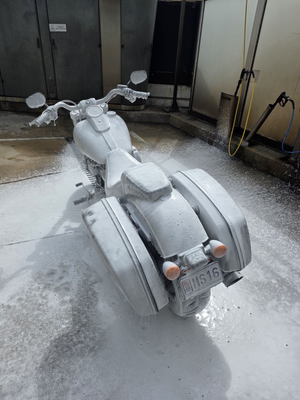 The Ritual of Washing Your Motorcycle: A Small Act of Care
